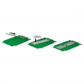 Delock Konverter - 4 x SATA, 7 Pin (M) - 1 x SATA, 15 Pin