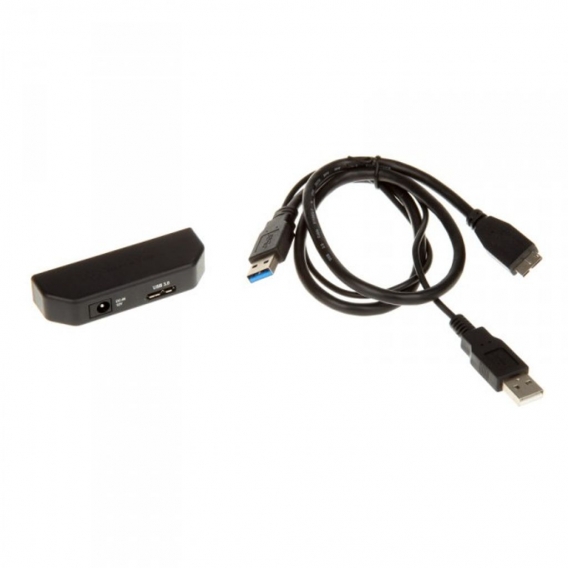 Silverstone SST-EP02B USB 3.0 zu SATA Adapter - schwarz