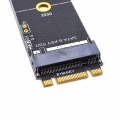 M.2 NGFF Key A zu Key B Riser Card zu SATA für 2230/2242/2260/2280 Desktop PC