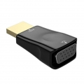 Professioneller HDMI-zu-VGA-Adapter, Plug-and-Play-Hochleistungs-1080P-Hdmi-kompatibel zu VGA-Kabel, für Projektor-Monitor-PC-Co