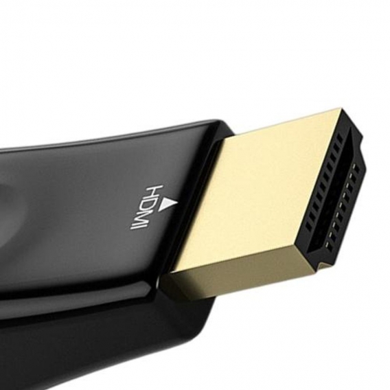 Professioneller HDMI-zu-VGA-Adapter, Plug-and-Play-Hochleistungs-1080P-Hdmi-kompatibel zu VGA-Kabel, für Projektor-Monitor-PC-Co