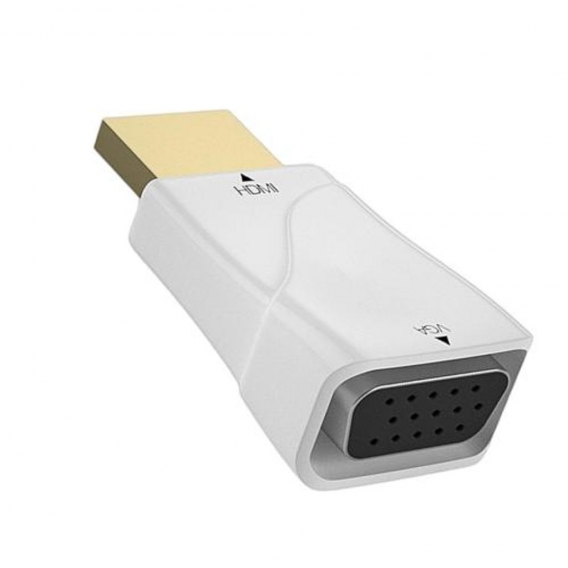 Professioneller HDMI-zu-VGA-Adapter Plug-and-Play-Hochleistungs-1080P-Hdmi-kompatibel zu VGA für Monitor-HDTV-Desktop-Projektor-