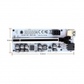 PCI-E PCIe Riser PCI Express 1x bis 16x Extender Riser Karte mit USB 3.0 Verlängerungskabel mit 13x LED Grafikkarte PCIe Riser f