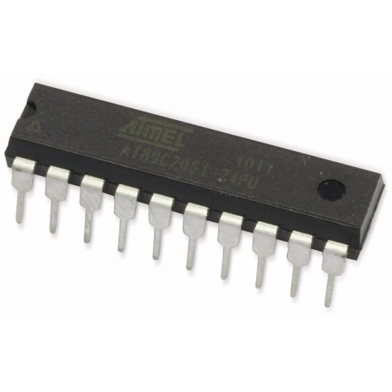 MICROCHIP ATMEL Microcontroller AT89C2051-24PU