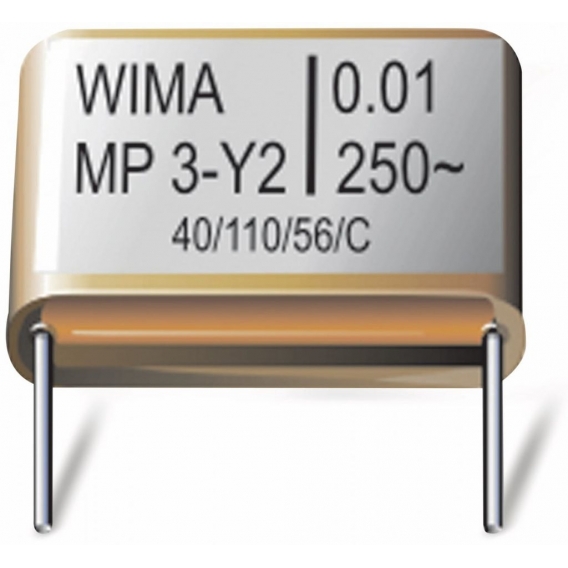 WIMA Folienkondensator, MPY20W1220FA00MSSD, 2200PF, 250V