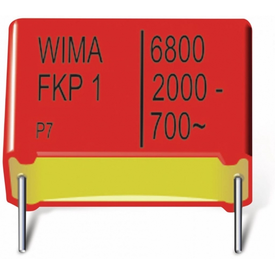 WIMA Folienkondensator, FKP1R012204B00JSSD, 2200PF, 1250V