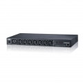 ATEN PE5208G Stromverteilung eco PDU, 7 Ausgänge C13 + 1x C19, Messfunktion, IEC, max. 16A, 1HE