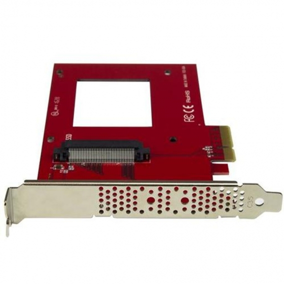 StarTech.com U.2 auf PCIe Adapter für 2,5" U.2 NVMe SSD - SFF 8639 - 4x PCI Exp