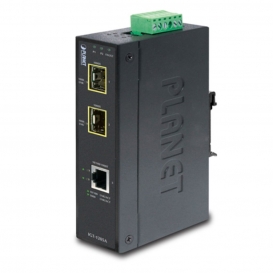 More about PLANET IP30 10/100/1000T to 2-Port 100/1000X SFP Gbit Conv.