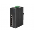 PLANET 5-Port Industrial Ethernet Switch w/ 4 PoE (-4075