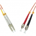 MicroConnect - Netzwerkkabel - LC/PC Multimode (M) bis ST/PC Multi-Modus (M) - 3 m - Glasfaser - 50/125 Mikrometer - MicroConnec