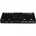 StarTech.com 8 Port VGA Video Extender über Cat 5 bis zu 150m, 1600 x 1200 Pixel, AV-Receiver, 150 m, Schwarz