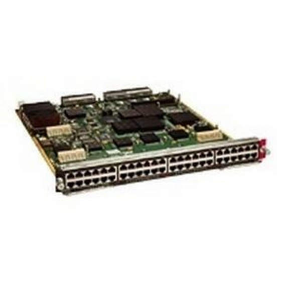 Cisco Module 48p 10/100/1000 ENet for Cat 6500, Ethernet/Fast Ethernet/Gigabit Ethernet, 10Base-T/100Base-TX/1000Base-TX, 356 x 