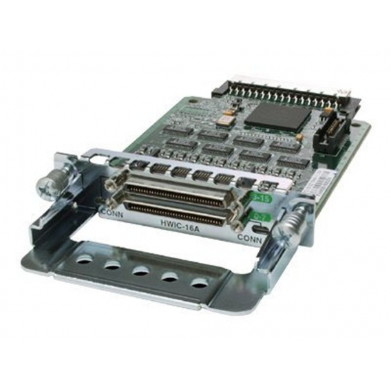 Cisco High-Speed - Erweiterungsmodul - RS-232 x 16 - für Cisco 1841 ADSL2, 18XX, 1921 4-pair, 1921 ADSL2+, 1921 T1, 19XX, 28XX, 