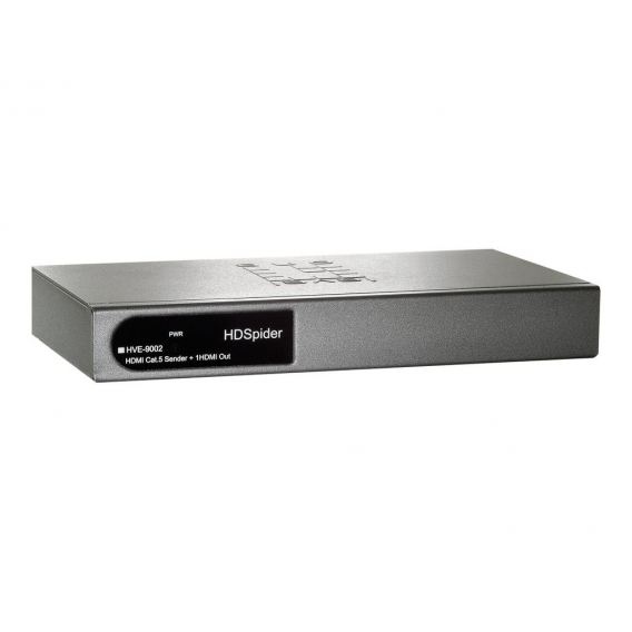 LevelOne HDSpider HDMI Cat.5 Sender - 1920 x 1080 Pixel - AV-Sender - 60 m - Grau - HDCP