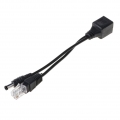 AcserGery RJ45-Injektor POE-Splitter-Adapterkabelsatz Passive Stromversorgung über Ethernet 12–48 V