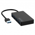 AcserGery Professioneller USB 3.0-Hub, Plug-and-Play, 4 Ports, Splitter-Expander, universelle Hochgeschwindigkeits-Datenübertrag