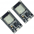 Pyzl 2er-Pack -32S 32 Entwicklungsboard, Antennenmodul 2,4 GHz WiFi + Bluetooth 2-in-1 Dual Core mit extrem geringem Stromverbra