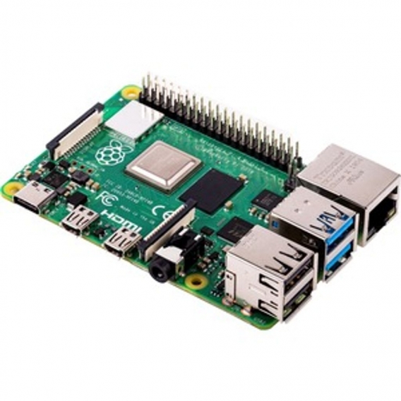 Raspberry Pi Single Board Computer für LCD-Display, Monitor - Module - Broadcom - Cortex A72 - BCM2711 - Quad-Core - 1,50 GHz - 