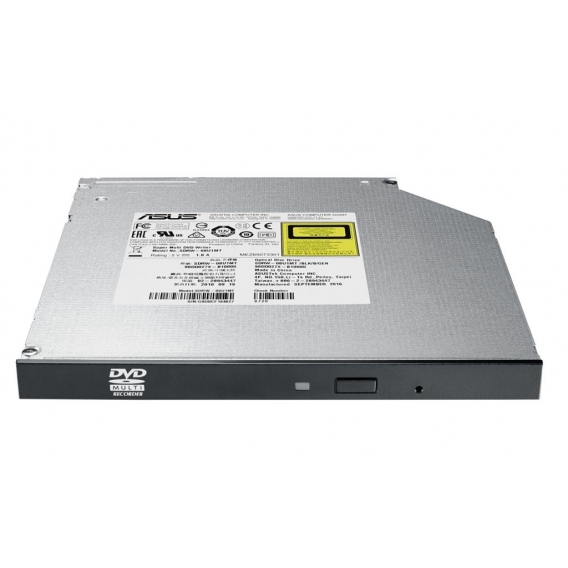 ASUS SDRW-08U1MT - Schwarz - Ablage - Horizontal - Notebook - DVD-RW - SATA