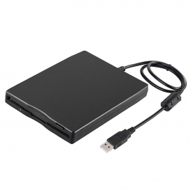 More about Externes USB-Diskettenlaufwerk Tragbares 3,5-Zoll-Diskettenlaufwerk USB-Schnittstelle Plug-and-Play Rauscharm fuer PC-Laptop Sch