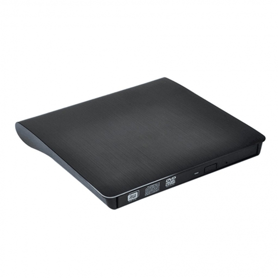 Externes CD DVD Laufwerk Brenner Player Lesegerät mit USB 3.0 Schnittstelle Farbe Schwarz