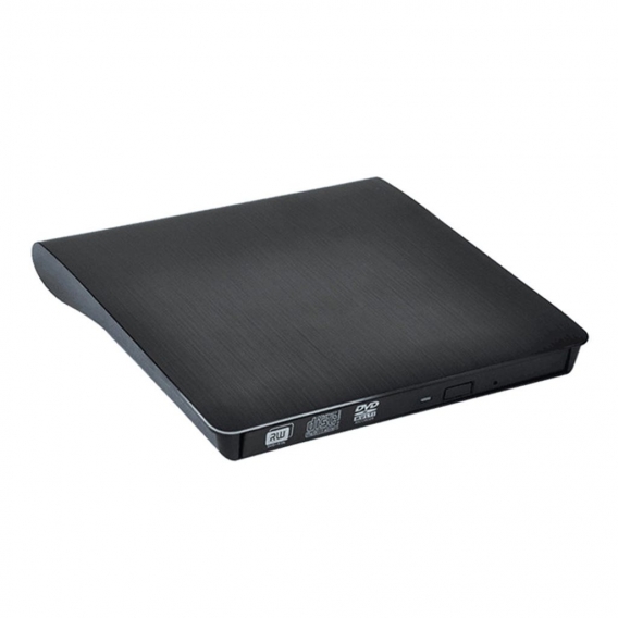 Externes CD DVD Laufwerk Brenner Player Lesegerät mit USB 3.0 Schnittstelle Farbe Schwarz