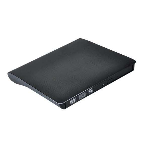 Externes CD DVD Laufwerk Brenner Player Lesegerät mit USB 3.0 Schnittstelle Farbe Schwarz