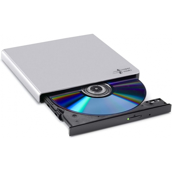 LG GP57ES40 Slim 8x DVD±R 8x/6x DVD±R DL 5x DVD-RAM USB 2.0 Silber extern