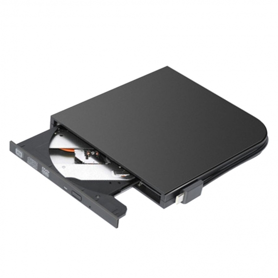 Externes DVD-Laufwerk, USB 2.0 & USB-C CD +/- RW Brenner Brenner Brenner für Notebooks