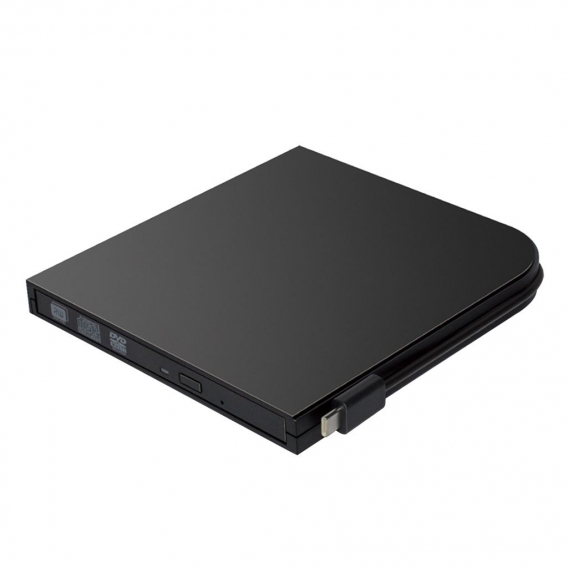 Externes DVD-Laufwerk, USB 2.0 & USB-C CD +/- RW Brenner Brenner Brenner für Notebooks