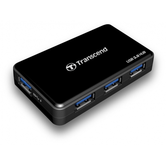 Transcend TS-HUB3K USB-Hub - USB - Extern - 4 Total USB Port(s) - 4 USB 3.0 Port(s)