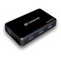 Transcend TS-HUB3K USB-Hub - USB - Extern - 4 Total USB Port(s) - 4 USB 3.0 Port(s)