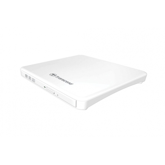 Transcend TS8XDVDS-W, 5 - 40%, Weiß, Desktop/Notebook, DVD±RW, USB 2.0