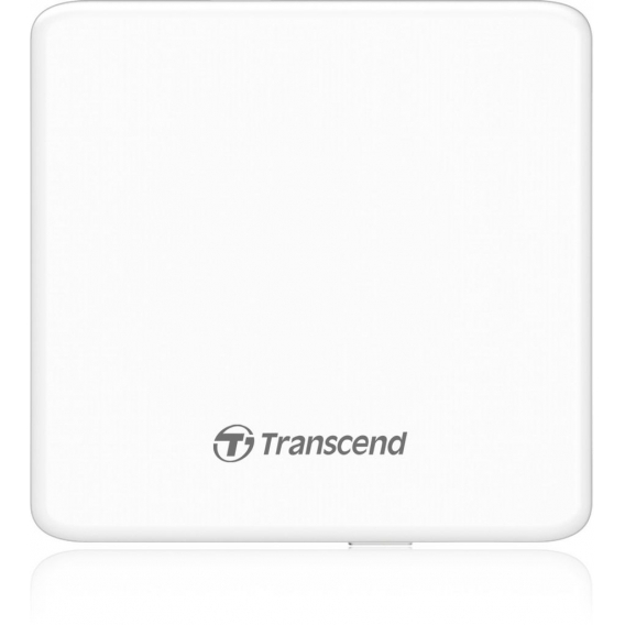 Transcend TS8XDVDS-W, 5 - 40%, Weiß, Desktop/Notebook, DVD±RW, USB 2.0