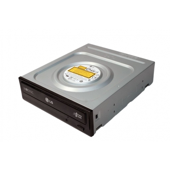 LG GH24NS90, Schwarz, Einschub, DVD±R/RW, SATA, DVD+R, DVD+R DL, DVD+RW, DVD-RAM, DVD-ROM, DVD-RW, 24x