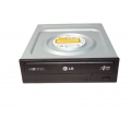 LG GH24NS90, Schwarz, Einschub, DVD±R/RW, SATA, DVD+R, DVD+R DL, DVD+RW, DVD-RAM, DVD-ROM, DVD-RW, 24x