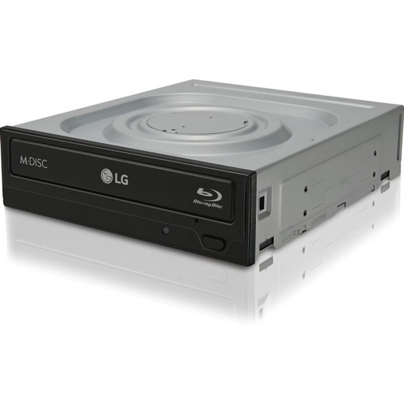 LG BH16NS55, Schwarz, Senkrecht/Horizontal, Desktop, Blu-Ray DVD Combo, SATA, BD,BD-R,BD-R DL,BD-RE,BD-RE XL,BD-ROM,CD,CD-R,CD-R