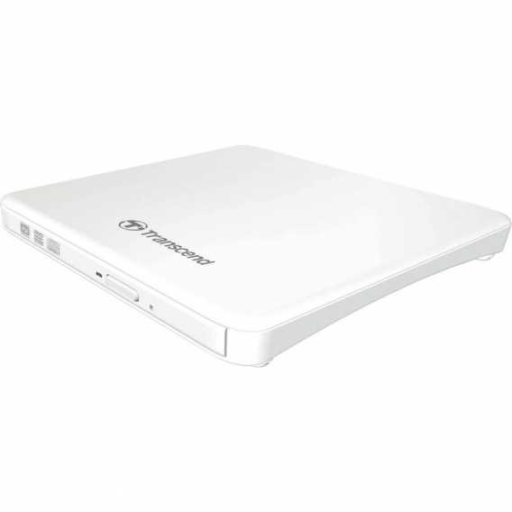 Transcend TS8XDVDS-W, Weiß, Desktop / Notebook, DVD±RW, USB 2.0, CD-R,CD-RW,DVD+R,DVD+RW,DVD-RAM,DVD-RW, 5 - 40 °C