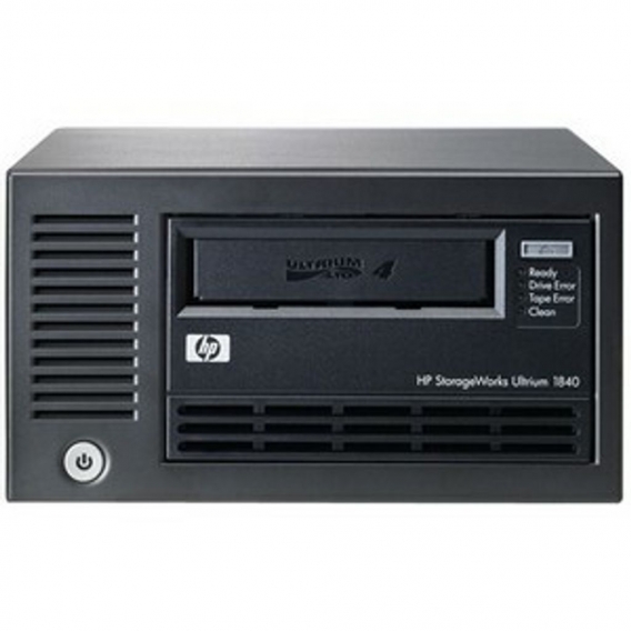 HP StoreEver LTO-4 Ultrium 1840 SCSI External WW Tape Drive, 250.000h, 800 GB, 1600 GB, 128 MB, 864 Gbit/Sek, 100W