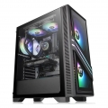 Thermaltake Versa T35 TG RGB - Midi Tower - PC - SPCC - Gehärtetes Glas - Schwarz - ATX - micro ATX  Thermaltake