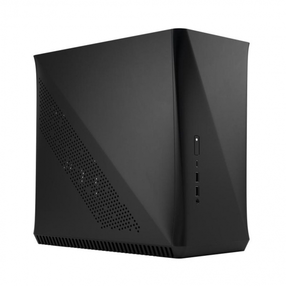 Fractal Design Era ITX - Midi Tower - PC - Aluminium - Stahl - Gehärtetes Glas - Karbon - ITX - 12 c