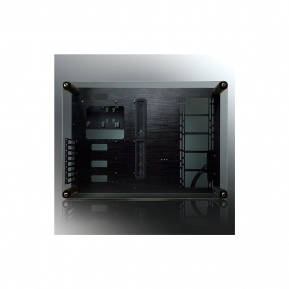 RAIJINTEK Paean - Desktop - PC - Aluminium - SPCC - Gehärtetes Glas - Schwarz - Transparent - ATX -