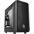 Thermaltake Versa H15 Mini Tower mATX Gehäuse schwarz, mit Seitenfenster