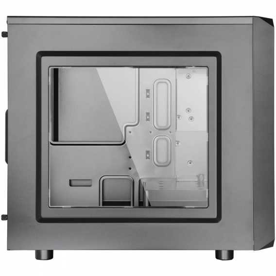 Thermaltake Versa H15 Mini Tower mATX Gehäuse schwarz, mit Seitenfenster