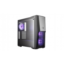 More about Cooler Master MasterBox MB500 - Midi-Tower - PC - Kunststoff - Stahl - Gehärtetes Glas - Schwarz - ATX,Micro ATX,Mini-ITX - Rot/