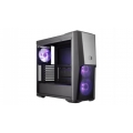 Cooler Master MasterBox MB500 - Midi-Tower - PC - Kunststoff - Stahl - Gehärtetes Glas - Schwarz - ATX,Micro ATX,Mini-ITX - Rot/