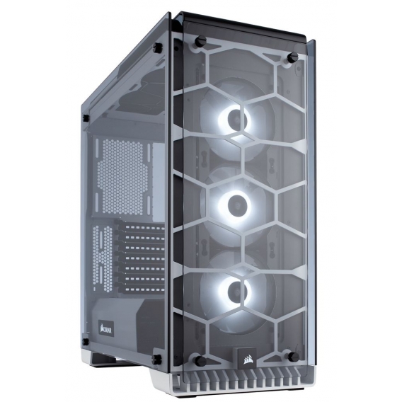 Corsair Crystal 570X - Midi-Tower - PC - Stahl - Weiß - ATX,Micro ATX,Mini-ITX - Gaming