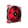 Corsair ML140 PRO LED Red 140-mm-Premiumlüfter mit Magnetschwebetechnik