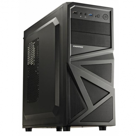 Enermax Skalene, Midi Tower, PC, Schwarz, ATX, micro ATX, 16,5 cm, 39 cm